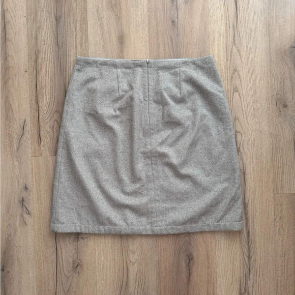 Ann Taylor Wool Mini Skirt - Picture 2 of 3